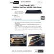 Ford Focus RS MK3 - Conjunto completo de parrillas